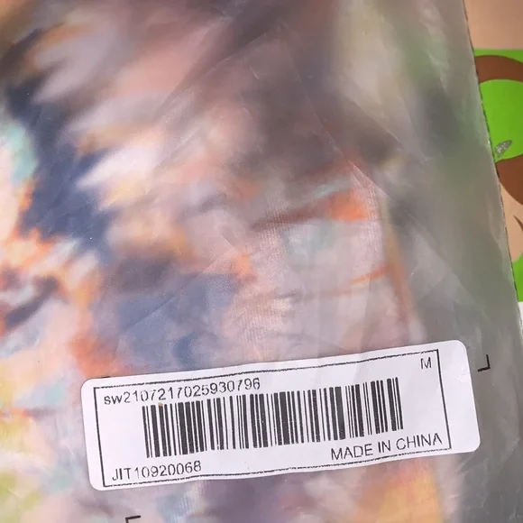 tie dye maxi bodycon dress nwt - Picture 10 of 10